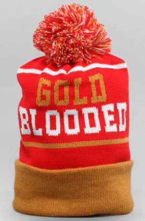 Adapt - Gold Blooded Beanie, Red/Gold