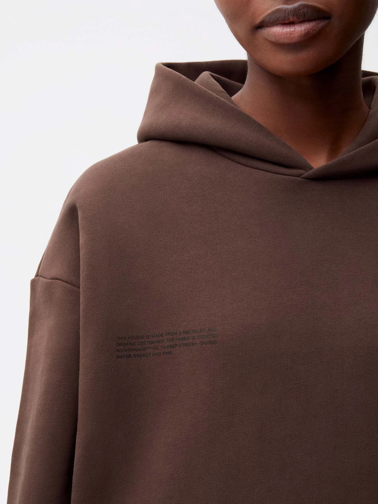 365 Heavyweight Hoodie—chestnut brown