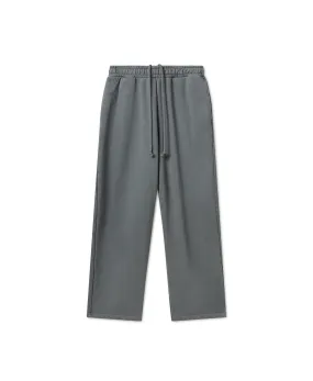 600 GSM 'Iron Gray' Straight-leg Pants