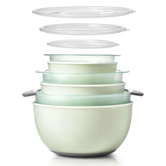 9 Piece Nesting Bowls & Colanders Set