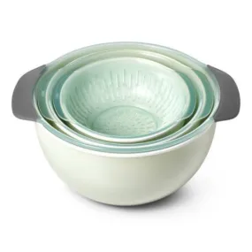 9 Piece Nesting Bowls & Colanders Set