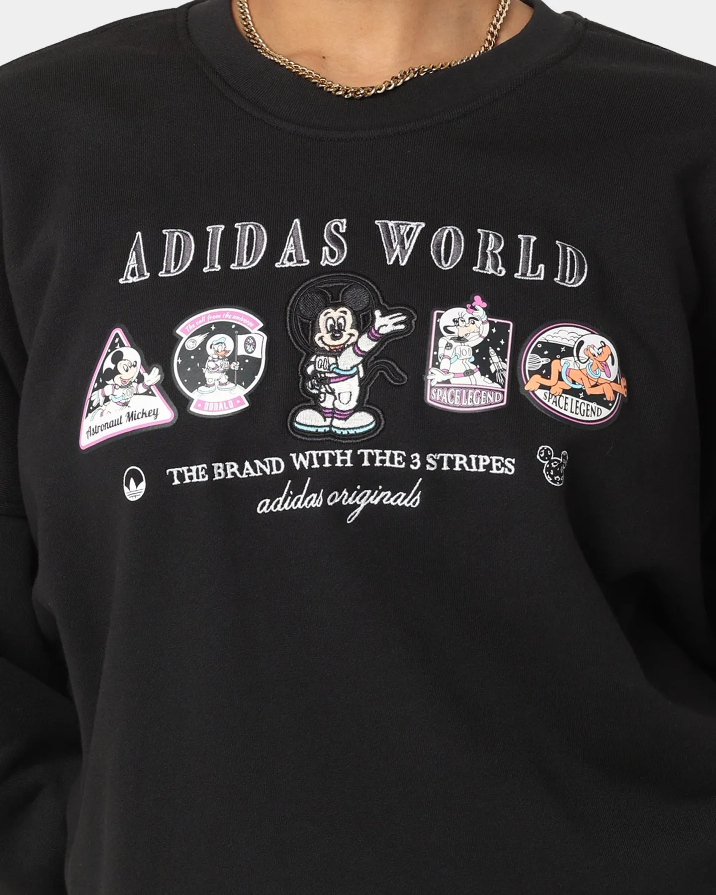 Adidas X Disney Women's Sweater Black