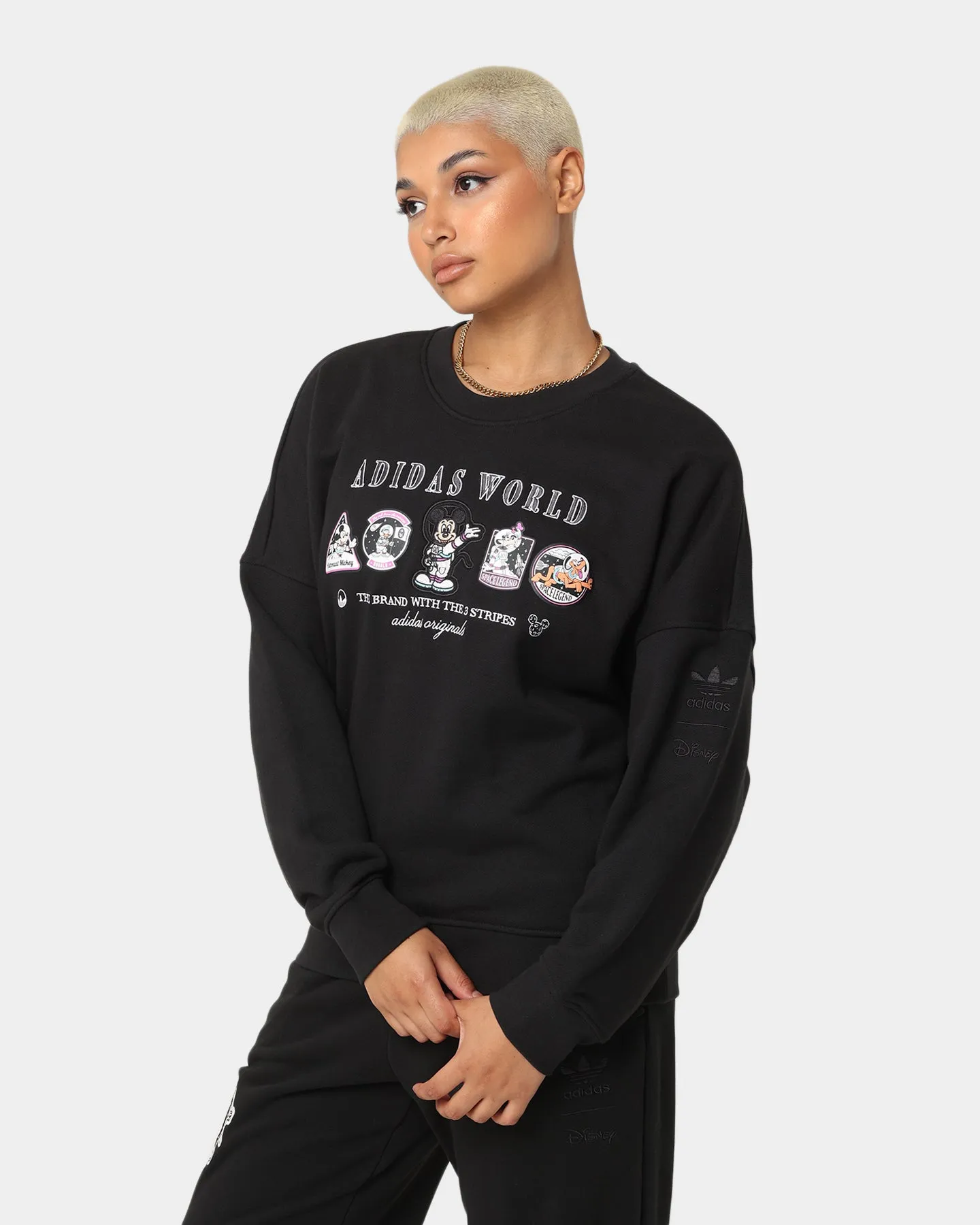 Adidas X Disney Women's Sweater Black