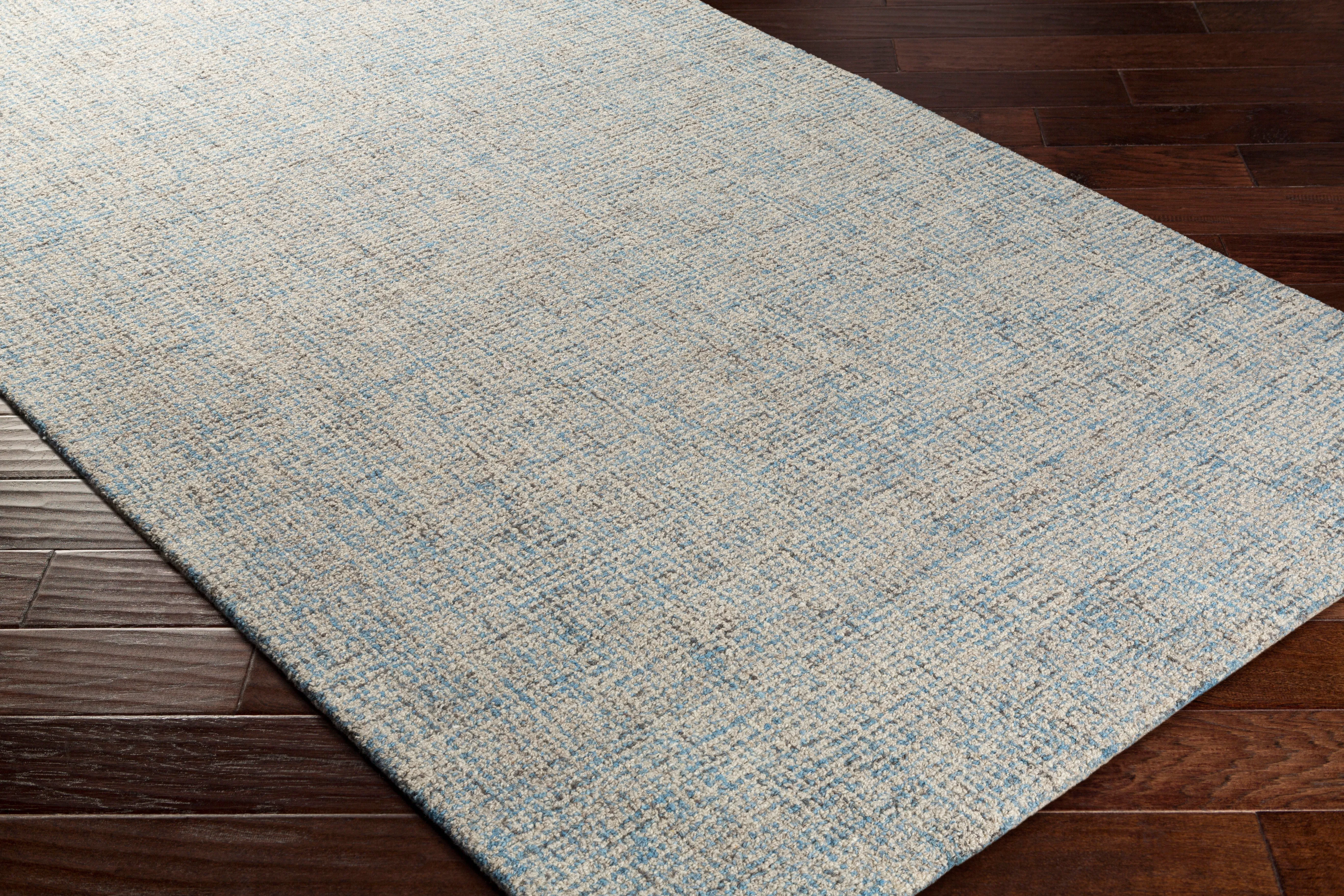 Aiden Rug in Denim & Cream