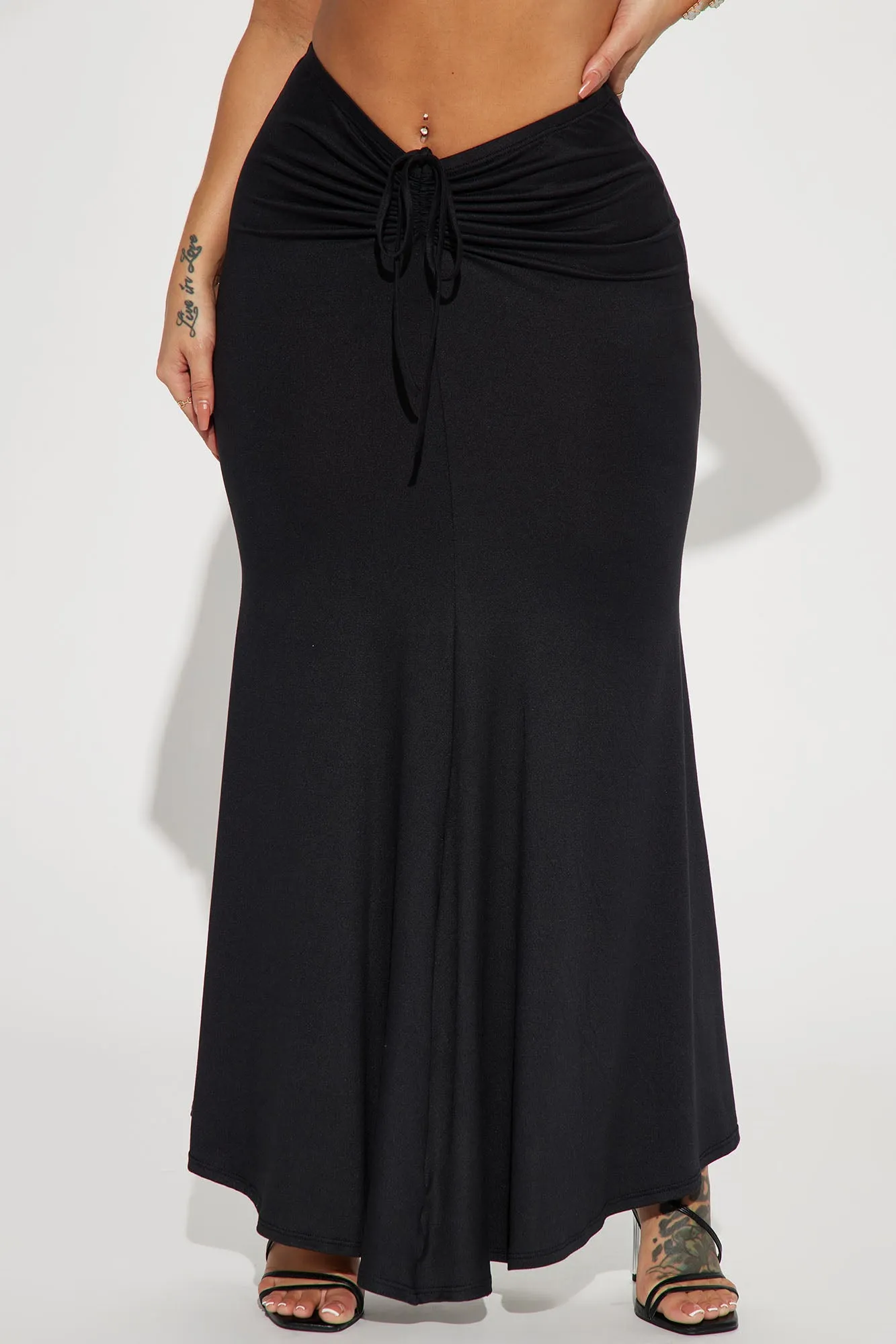 All You Wanted Maxi Skirt - Black