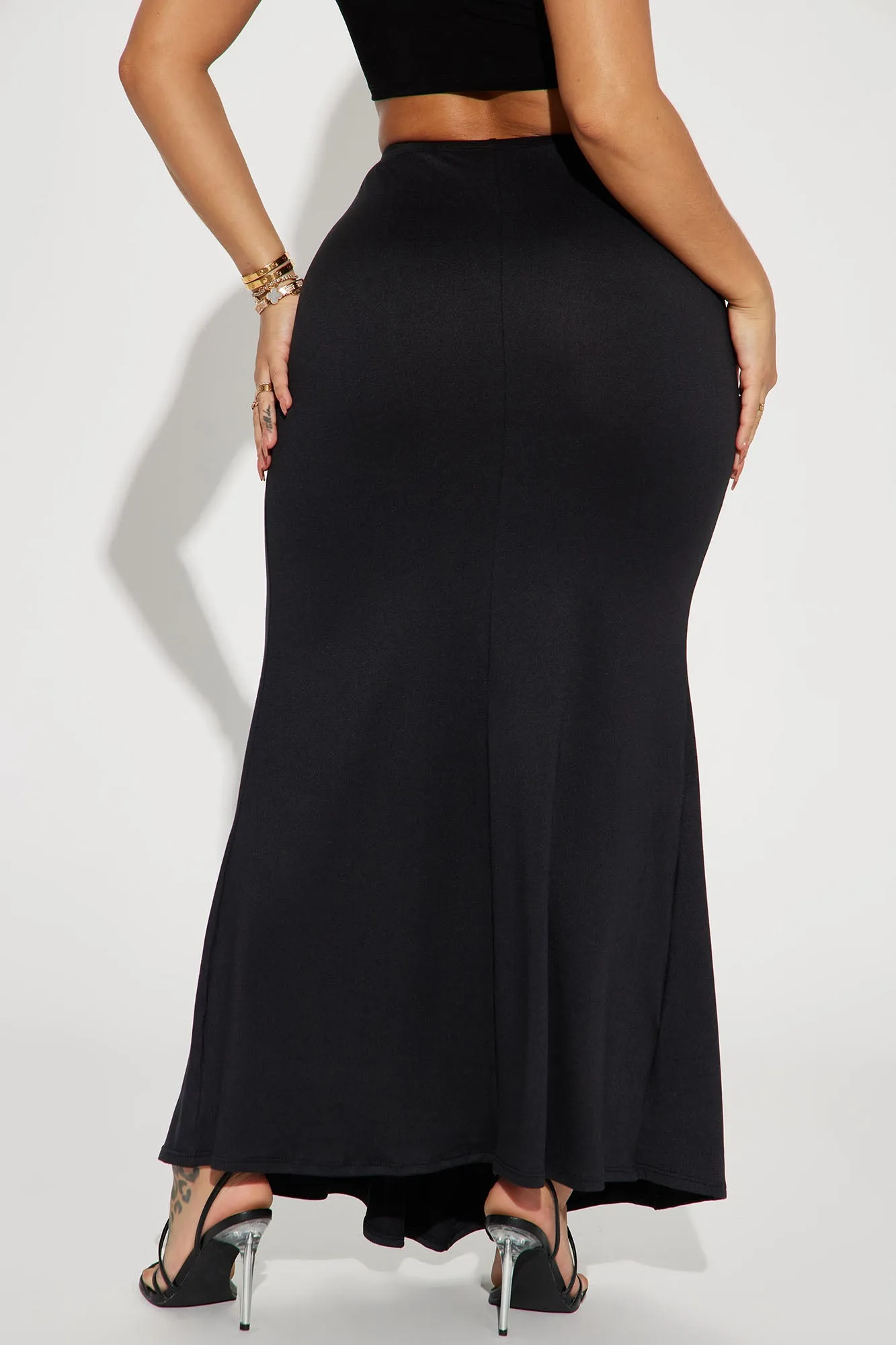 All You Wanted Maxi Skirt - Black