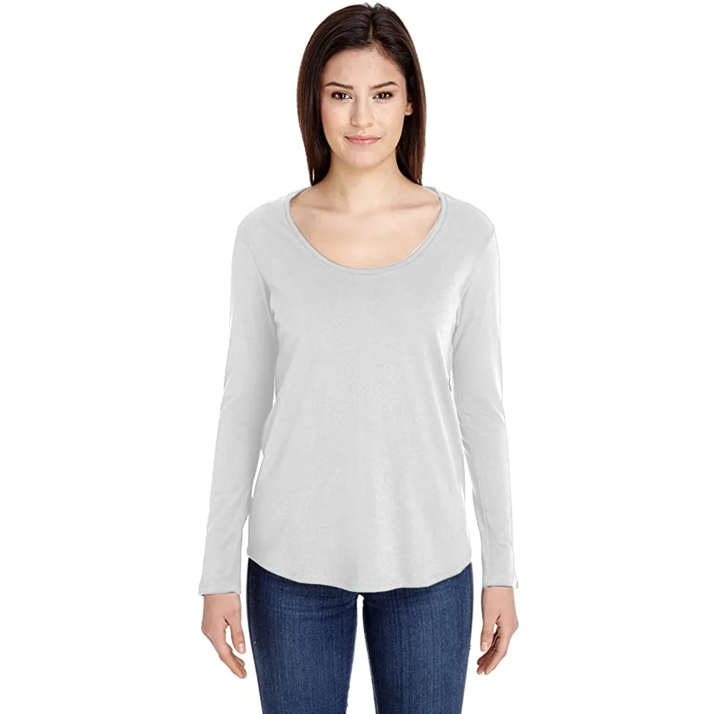 American Apparel Womens/Ladies Long Sleeve Ultra Wash T-Shirt