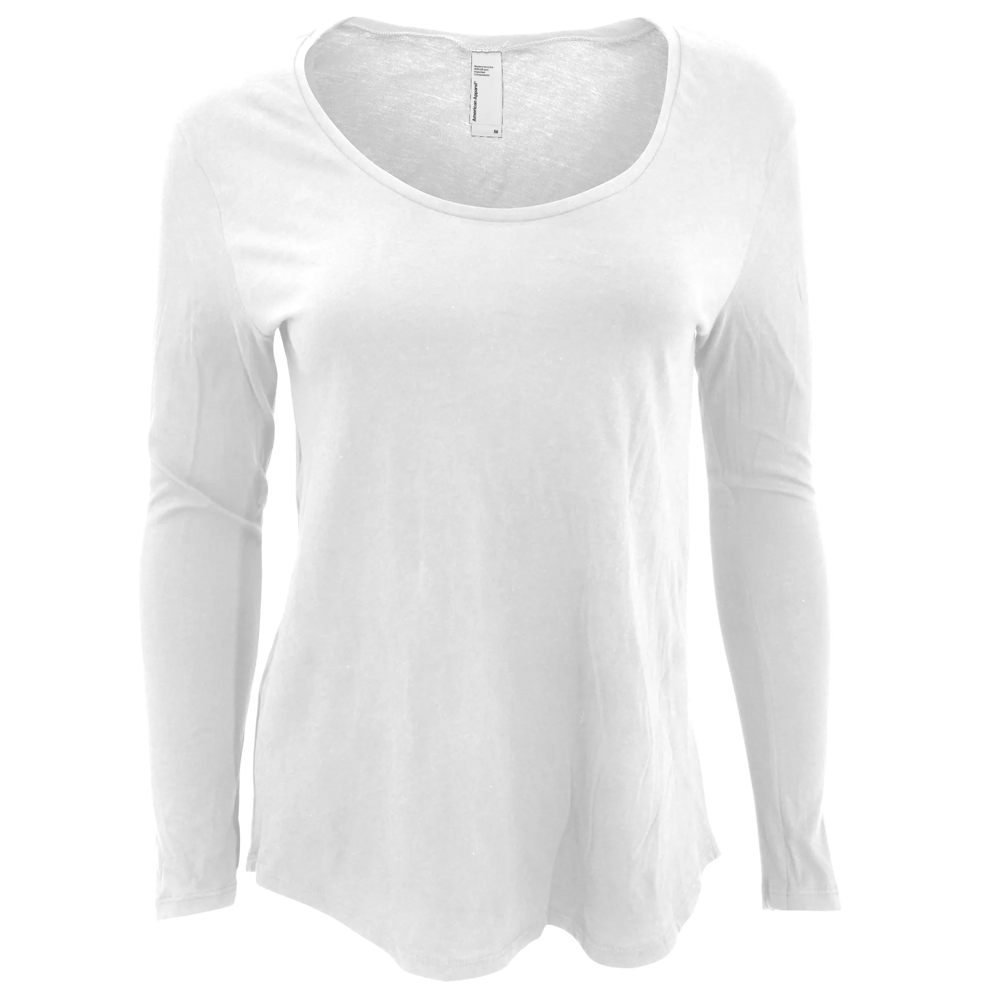 American Apparel Womens/Ladies Long Sleeve Ultra Wash T-Shirt