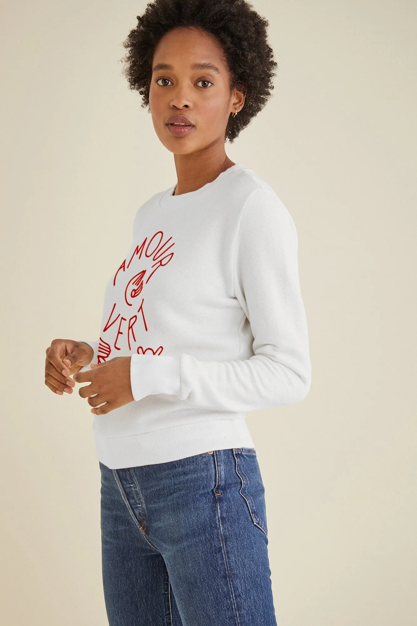 Amour Vert Hands Logo Sweatshirt