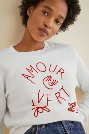 Amour Vert Hands Logo Sweatshirt