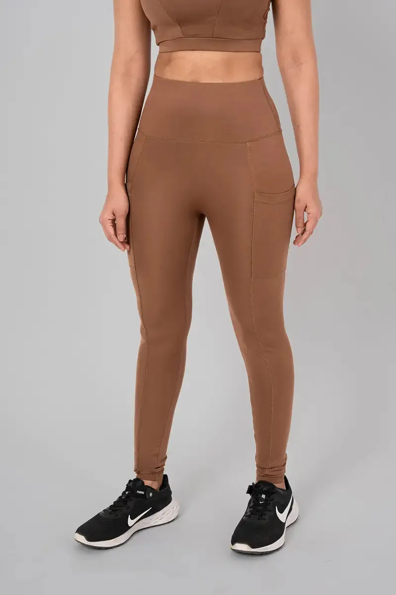 Anywhere Leggings - Cocoa