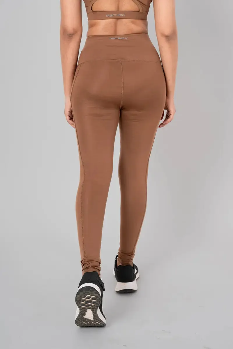 Anywhere Leggings - Cocoa