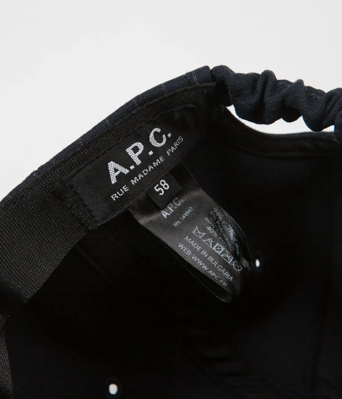 A.P.C. Stan Cap - Dark Navy