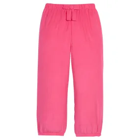 Banded Bow Pants - Hot Pink Corduroy