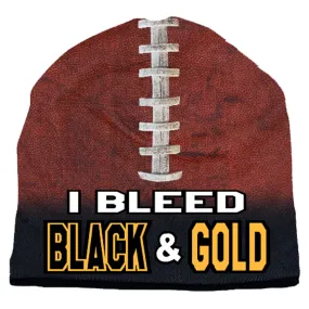 Black And Gold State Pride Beanie