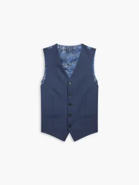 Blake Italian Luxury Slim Denim Waistcoat