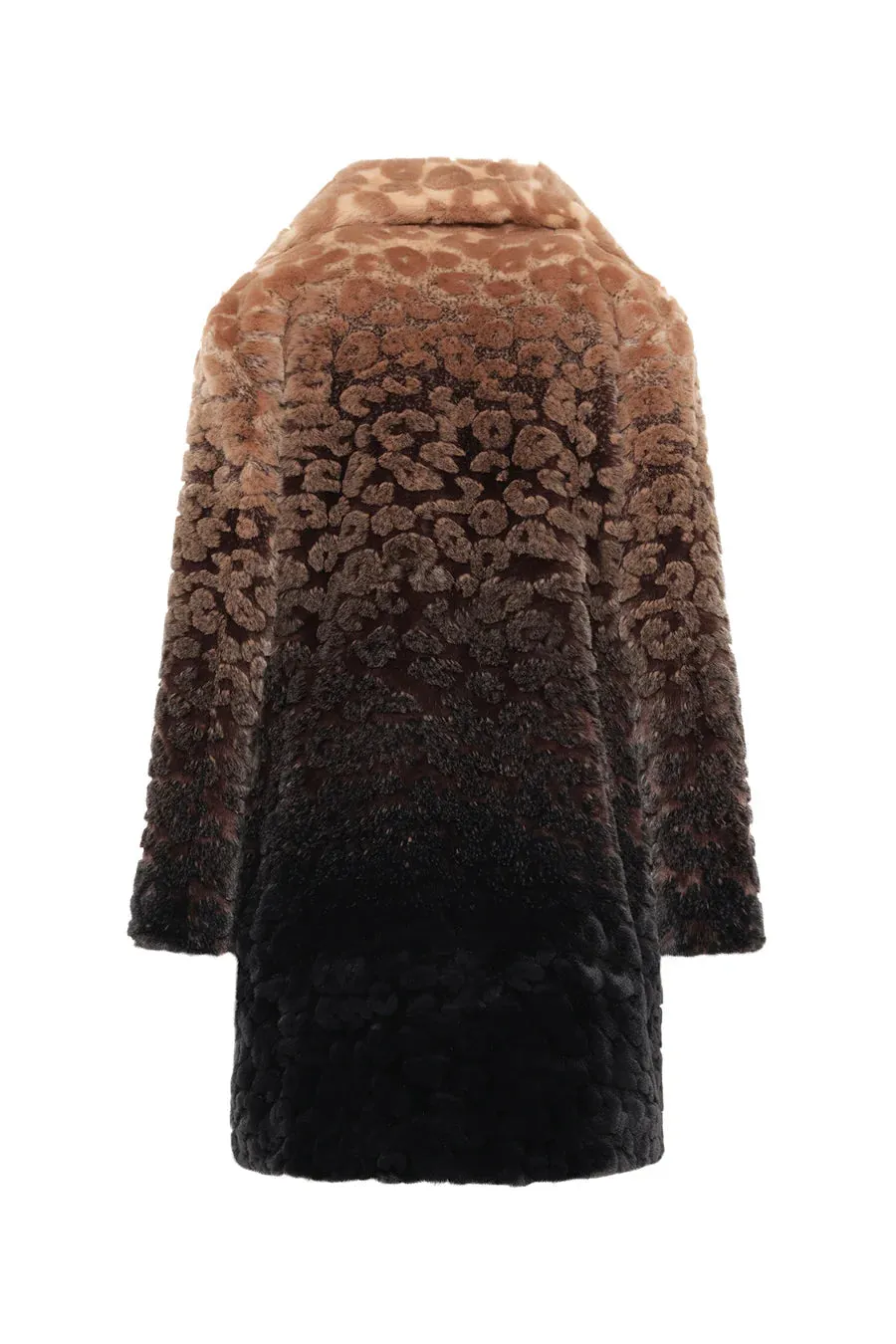 Boho Coat | Ombre Leopard