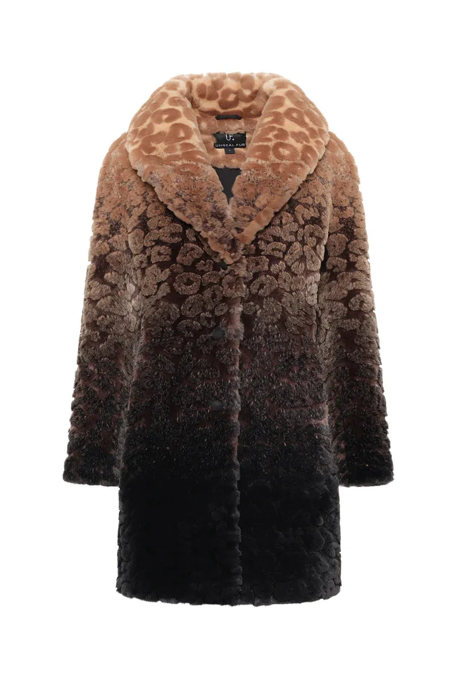 Boho Coat | Ombre Leopard