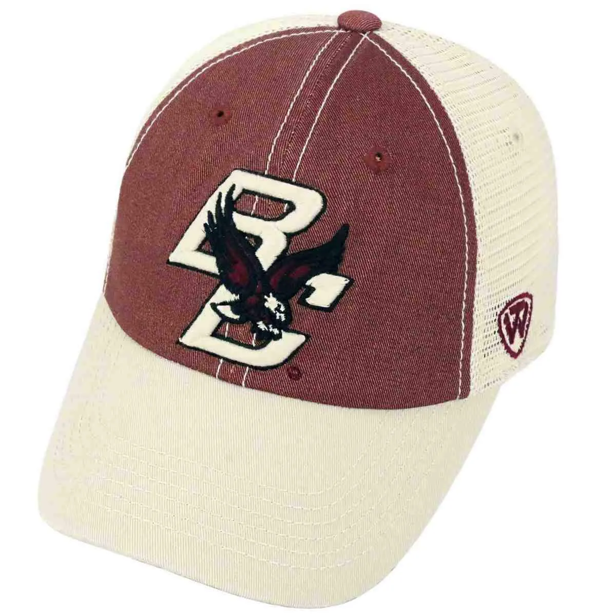 Boston College Eagles Top of the World Red Gold Offroad Adj Snapback Hat Cap