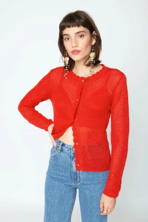 Brick Mollie Cardigan