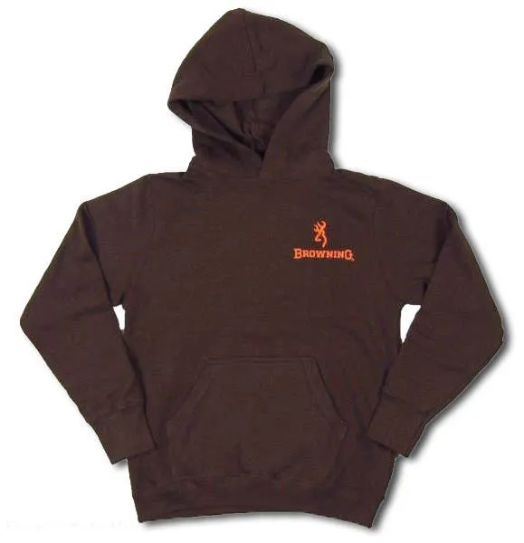 Browning Kid's Buckmark Over Under Hoodie Sweatshirt - BRI8373