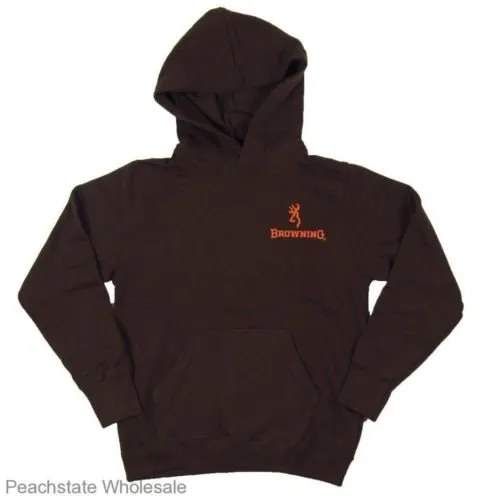 Browning Kid's Buckmark Over Under Hoodie Sweatshirt - BRI8373