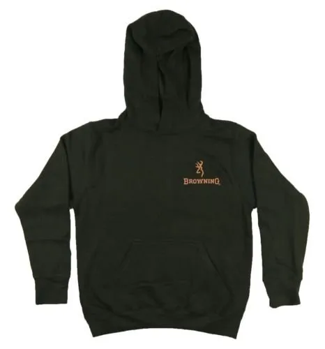 Browning Kid's Buckmark Over Under Hoodie Sweatshirt - BRI8373