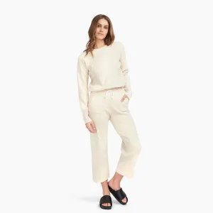 Café Cotton Cashmere Cropped Sweatpant