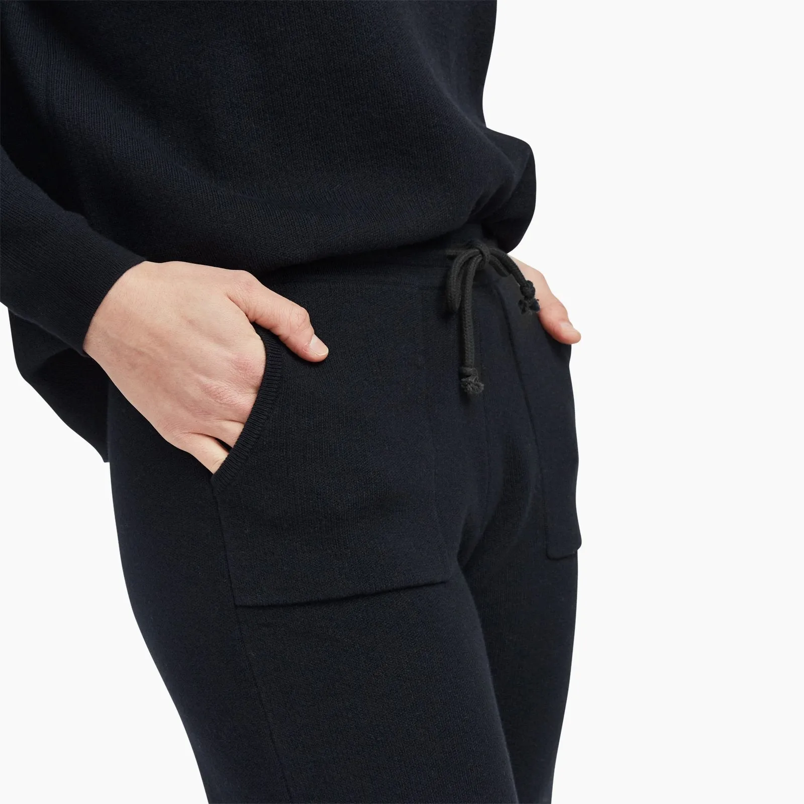 Café Cotton Cashmere Cropped Sweatpant