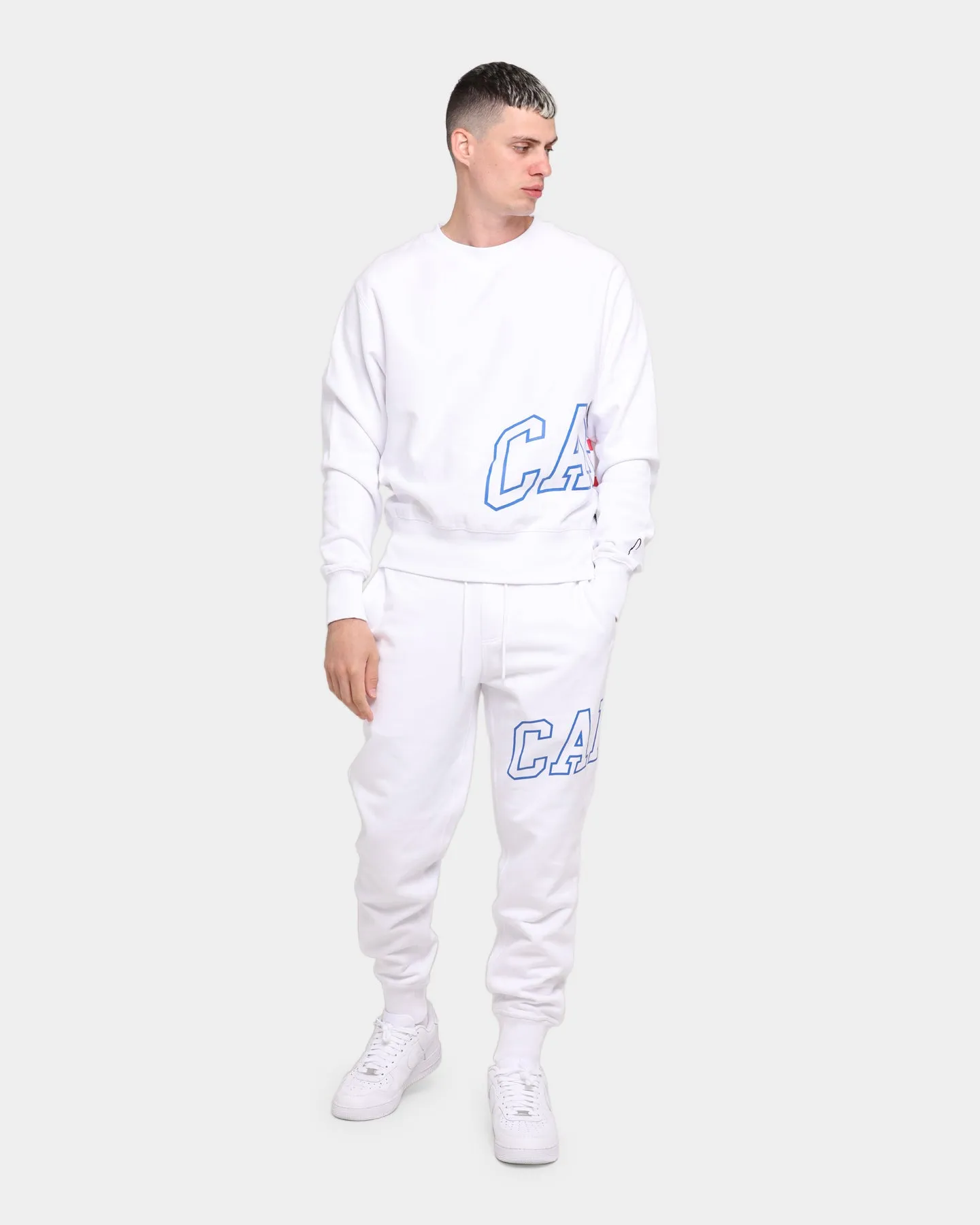 Carré Enorme Classique Crew White