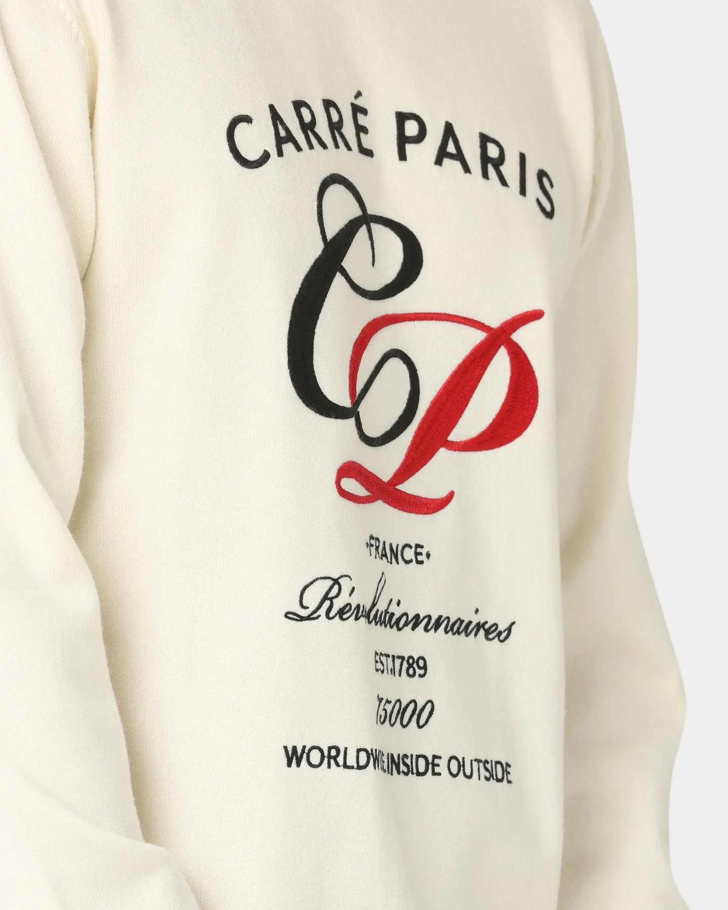 Carré Revolutionnaires Knit Sweater Off White