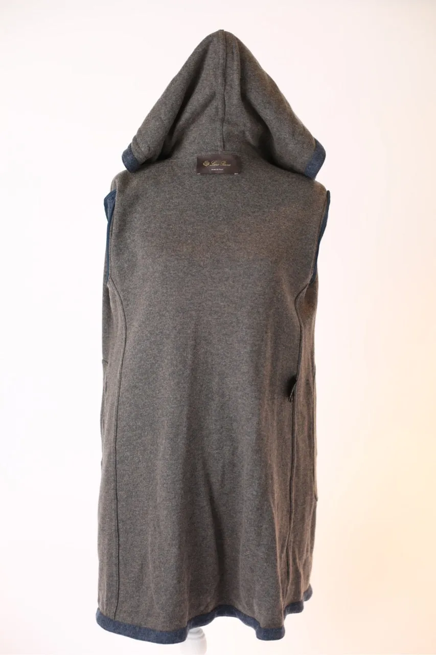 Cashmere Dress Coat Hoodie