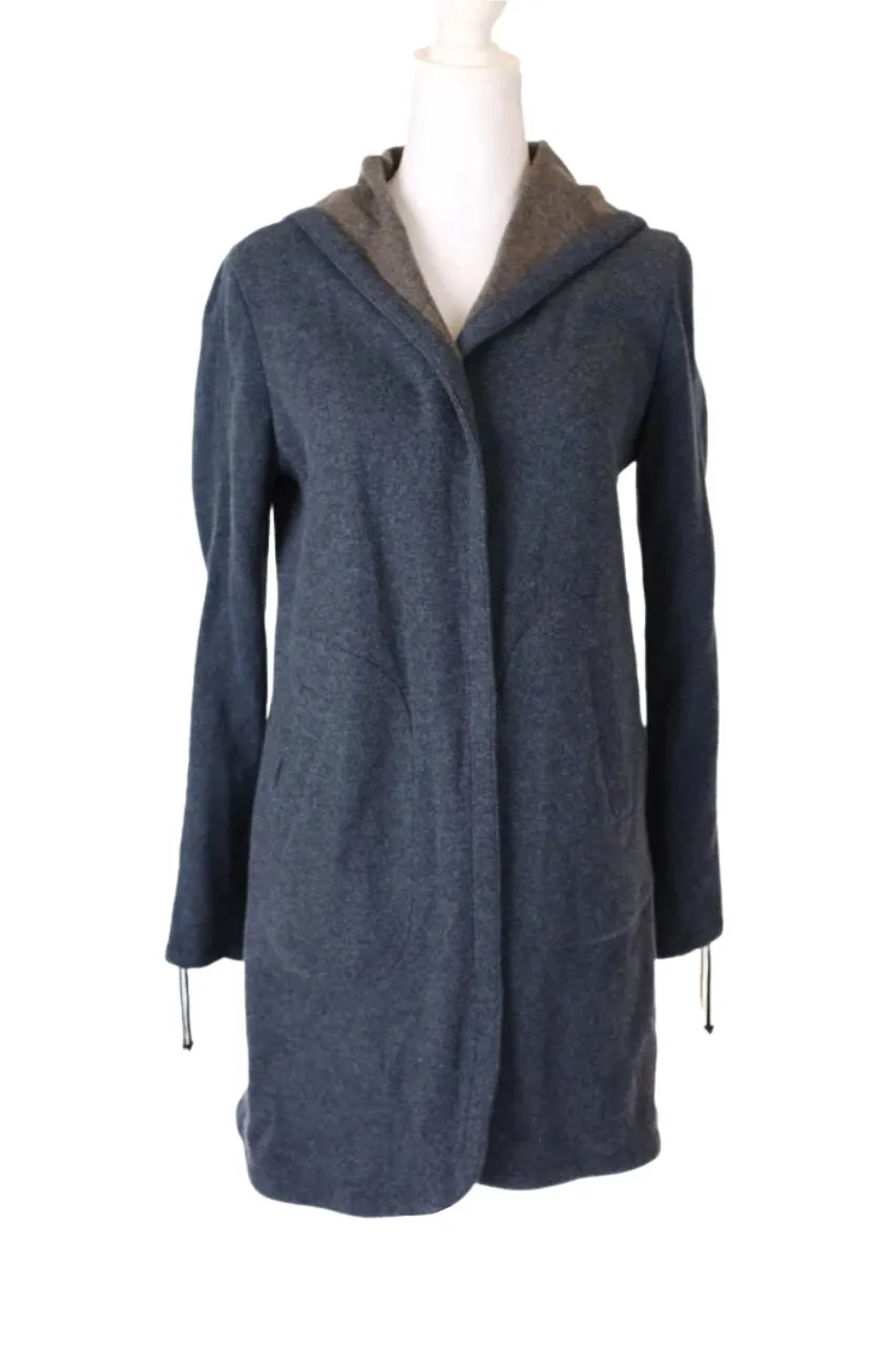 Cashmere Dress Coat Hoodie