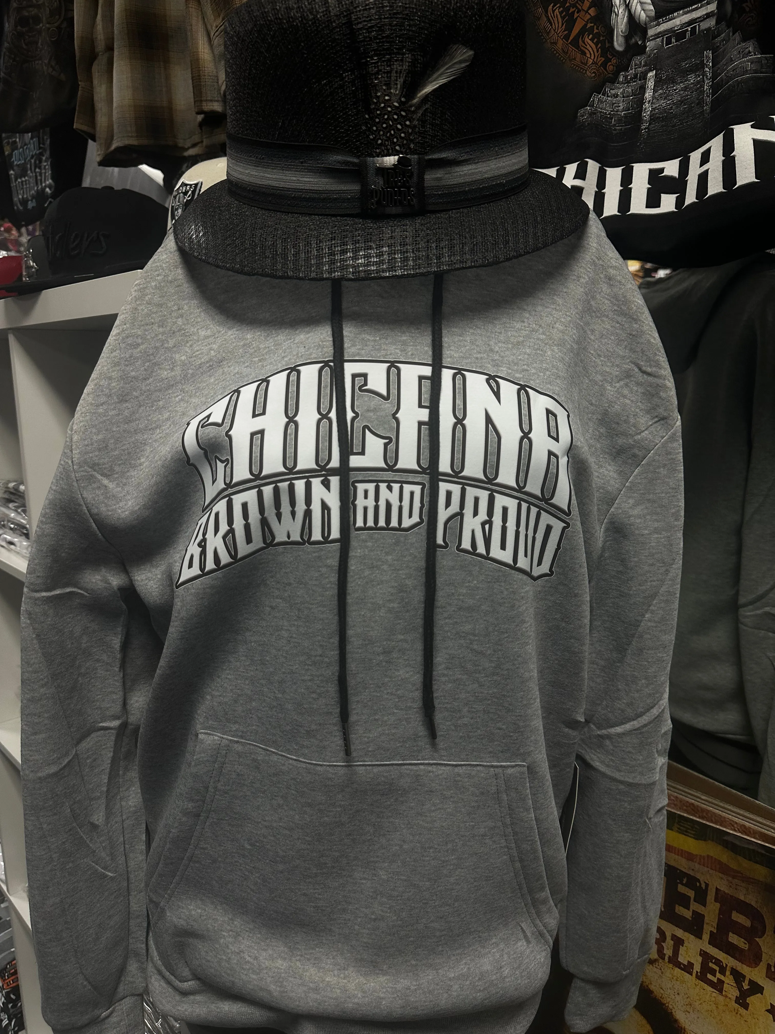 Chicana Brown And Proud Hoodie