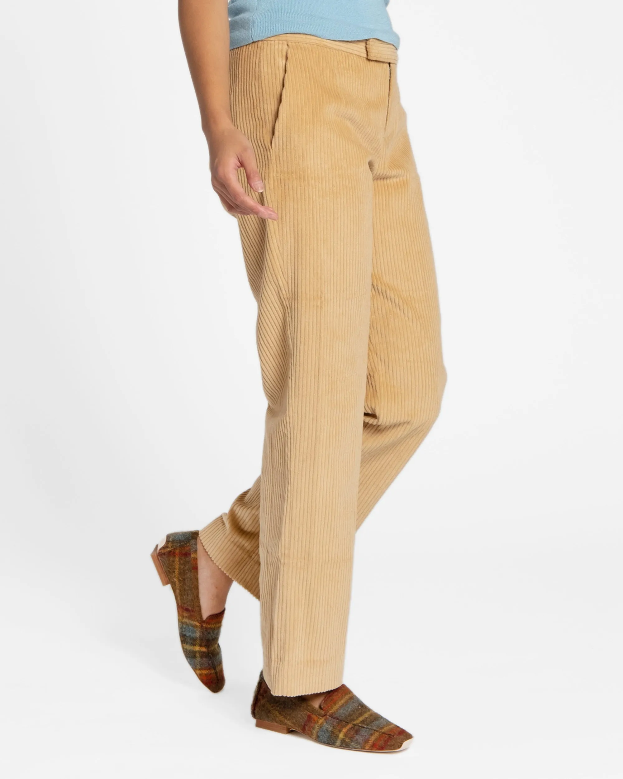 Chloe Corduroy Pant Camel