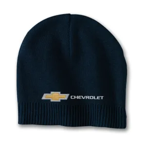 Classic Chevrolet Gold Bowtie Beanie