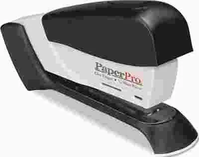 Compact Stapler 15-Sheet Capacity Black/Gray