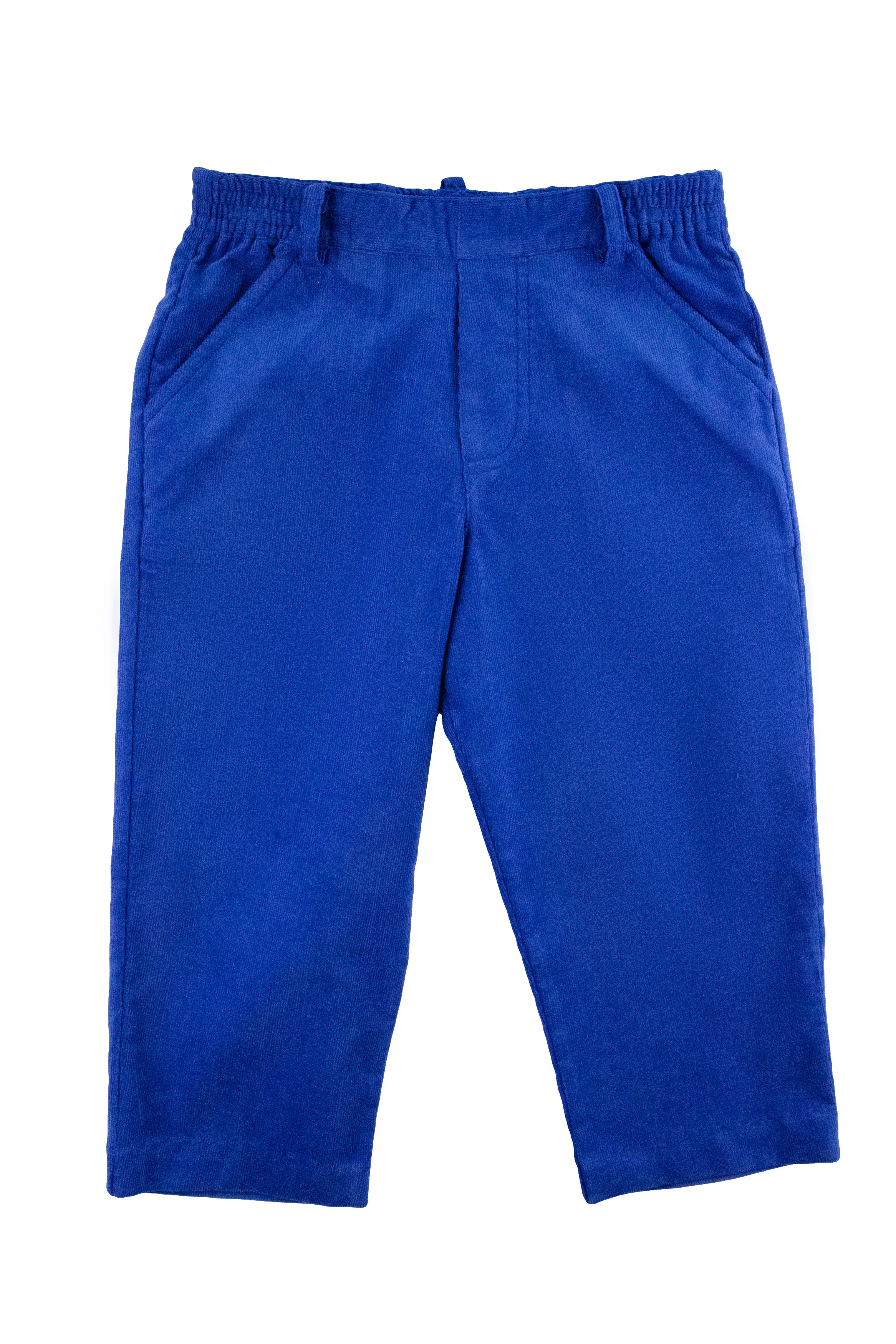 Corduroy Fake Fly Pants