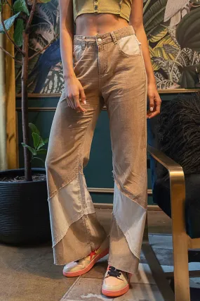 Corduroy Latte Flare Pants