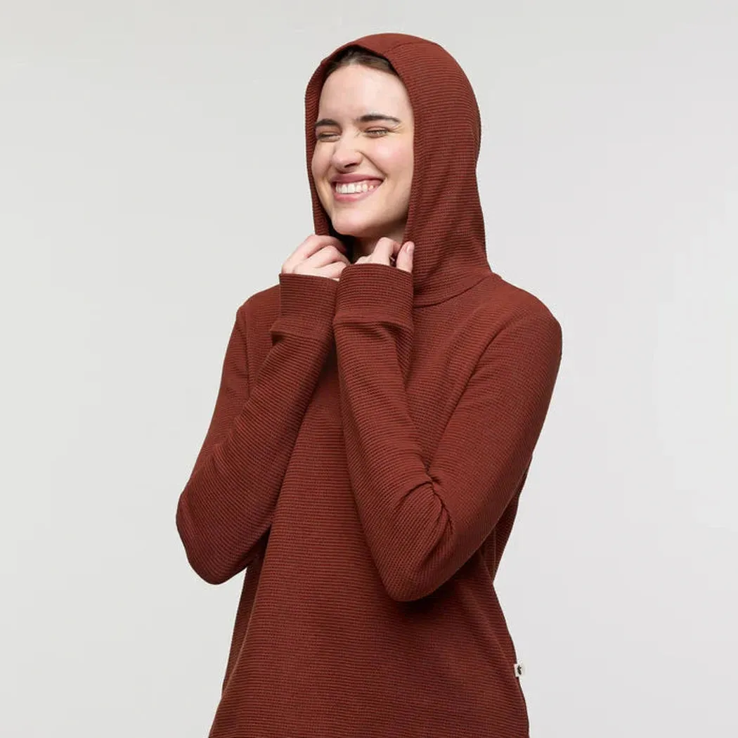 Cotopaxi Women's Atajo Long Sleeve Waffle Hoodie