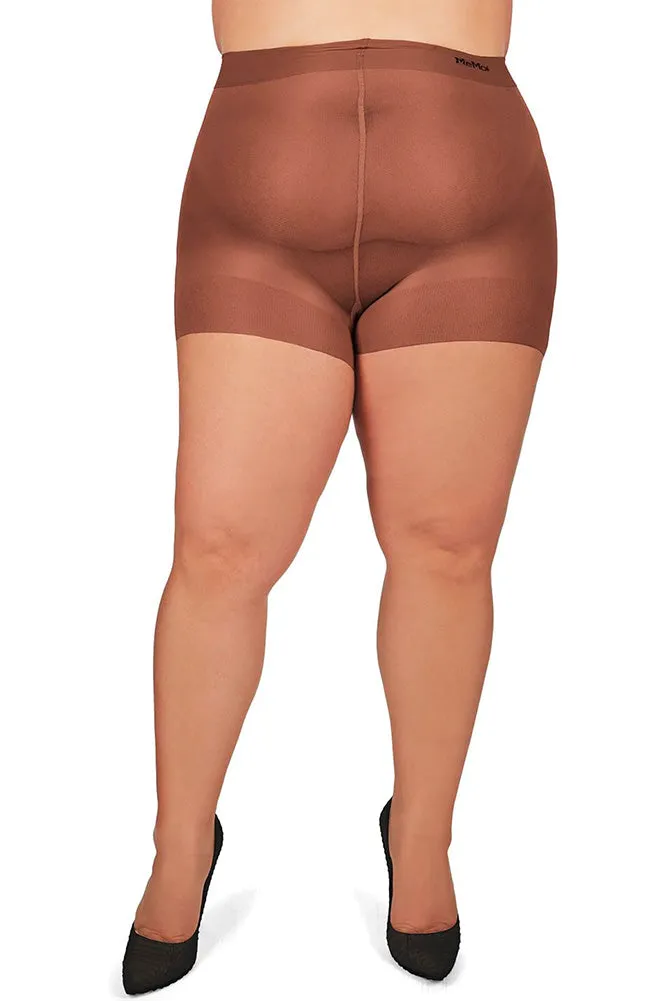 CURVY ULTRA SHEER CONTROL TOP PANTYHOSE