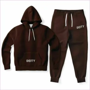 Deity Brown Premium Athletic Jogging Suit