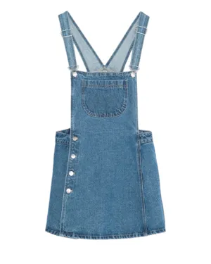 Denim Dunagree Dress