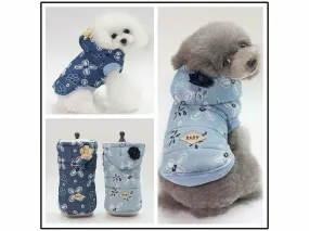 dog clothes Light blue M YP-201807051