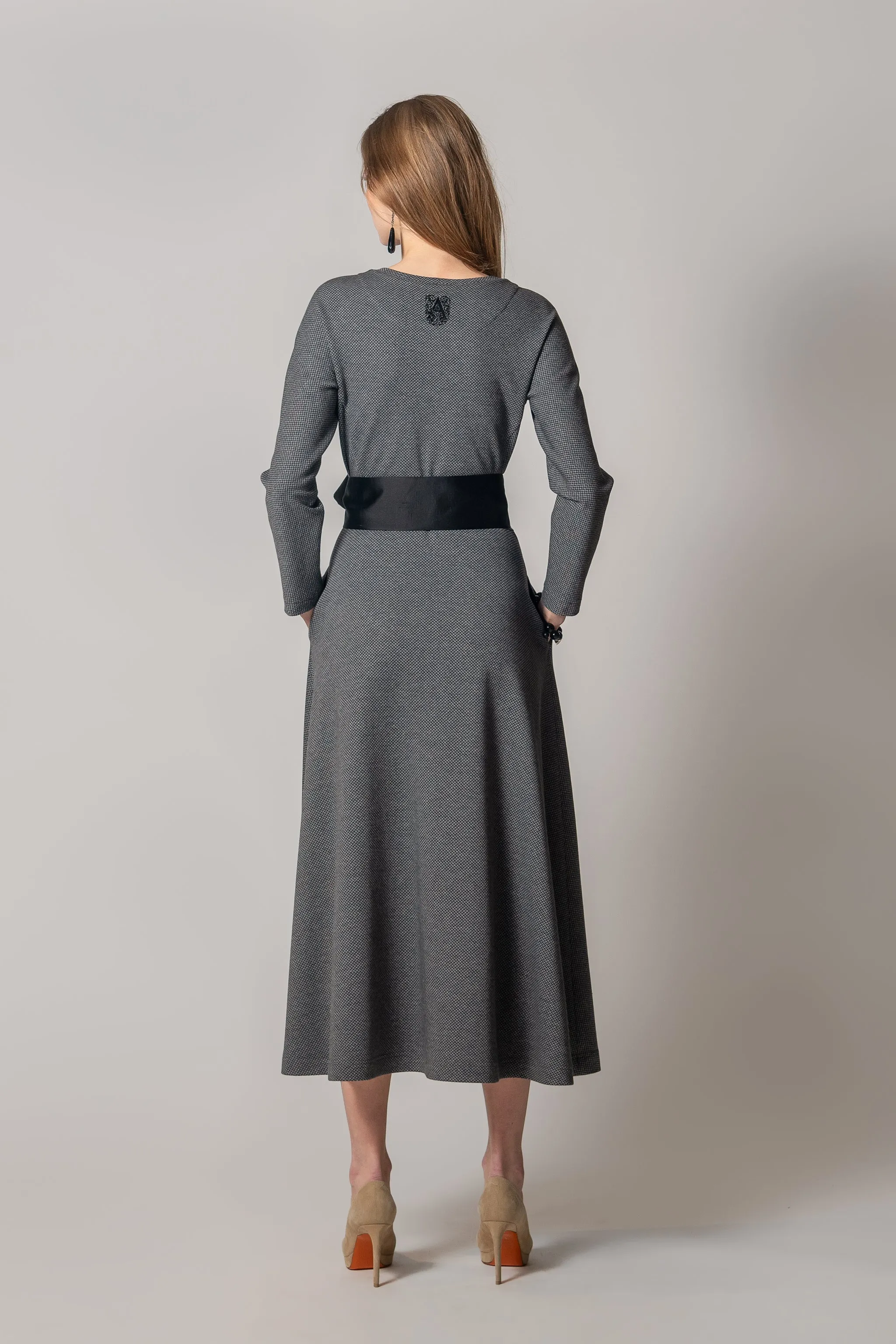 Dress "LOLA-SUN" / Merino Wool & Cotton by Loro Piana