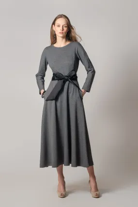 Dress "LOLA-SUN" / Merino Wool & Cotton by Loro Piana