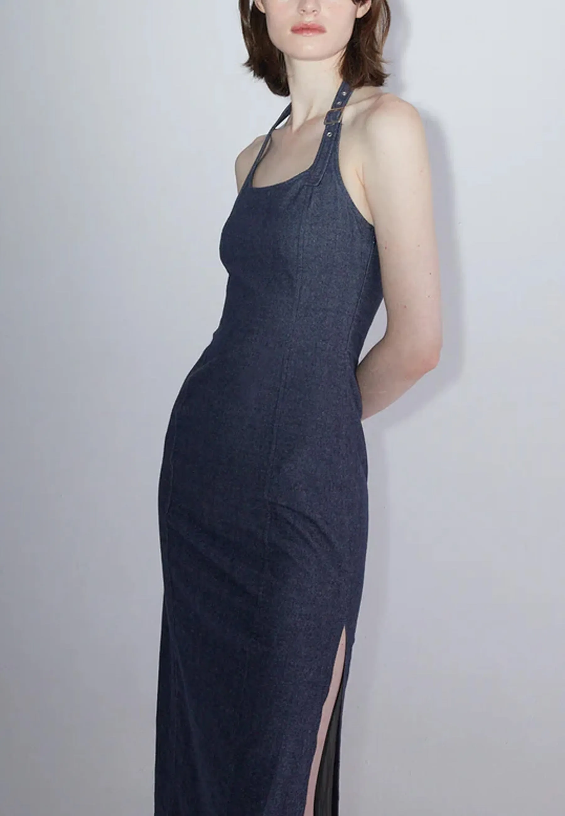 Elena Dress - Navy