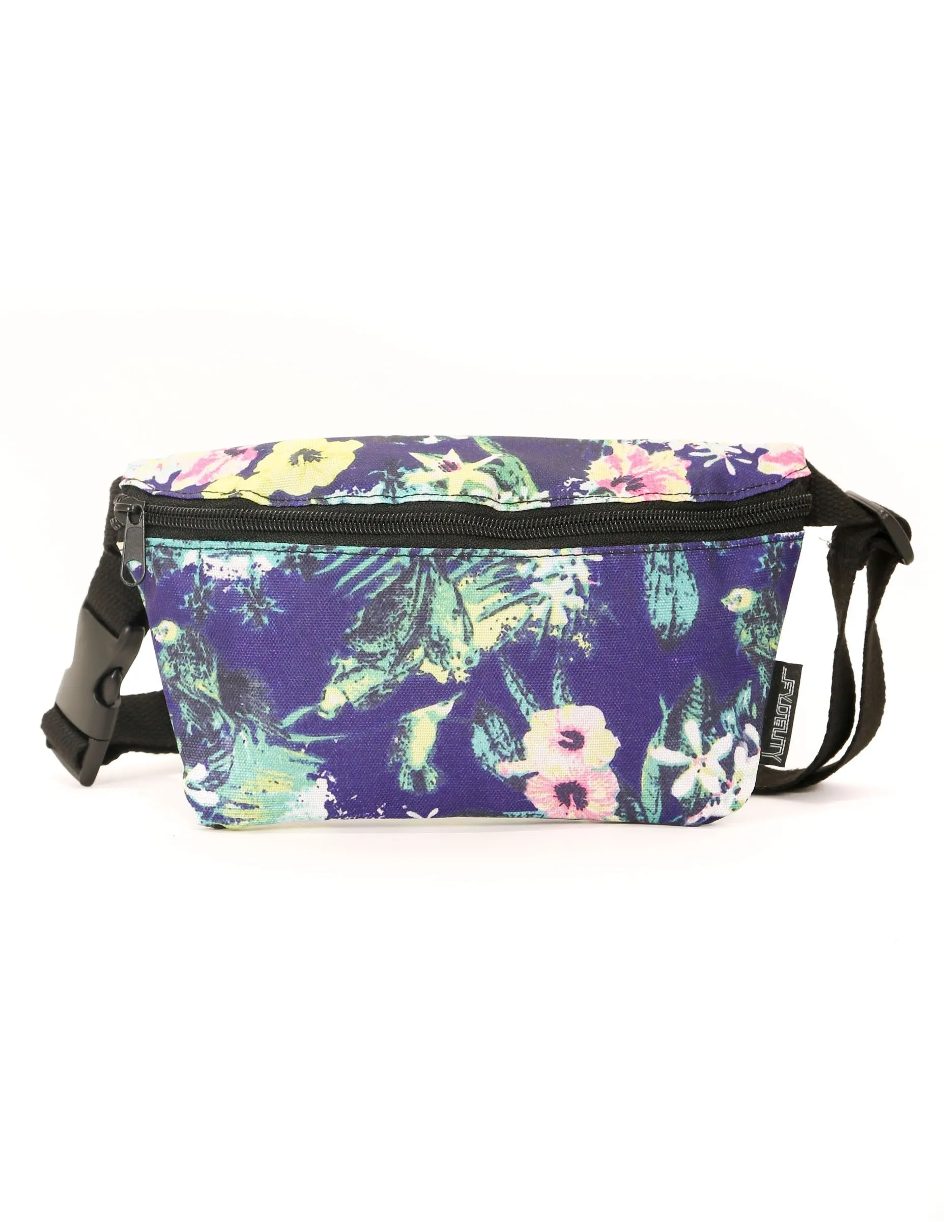 Fanny Pack | Slim |Blue Floral