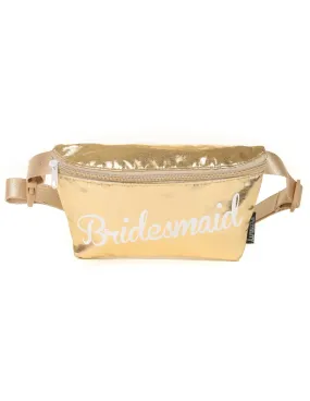 Fanny Pack | Slim |BRIDESMAID Metallic Gold