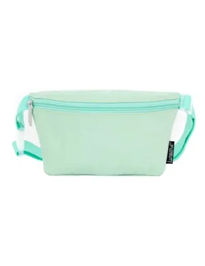 Fanny Pack | Slim | Faux Suede Aquamarine